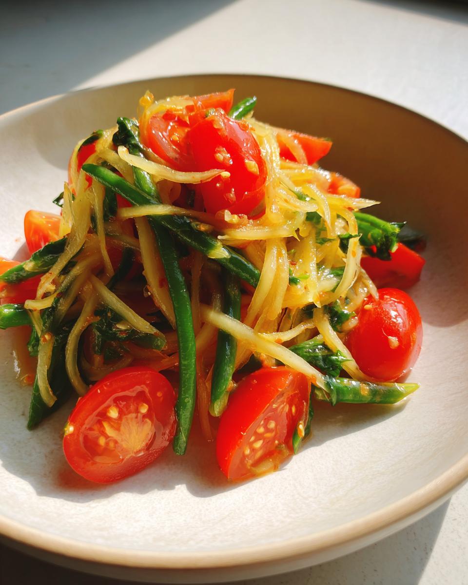 raw papaya salad - Other 1