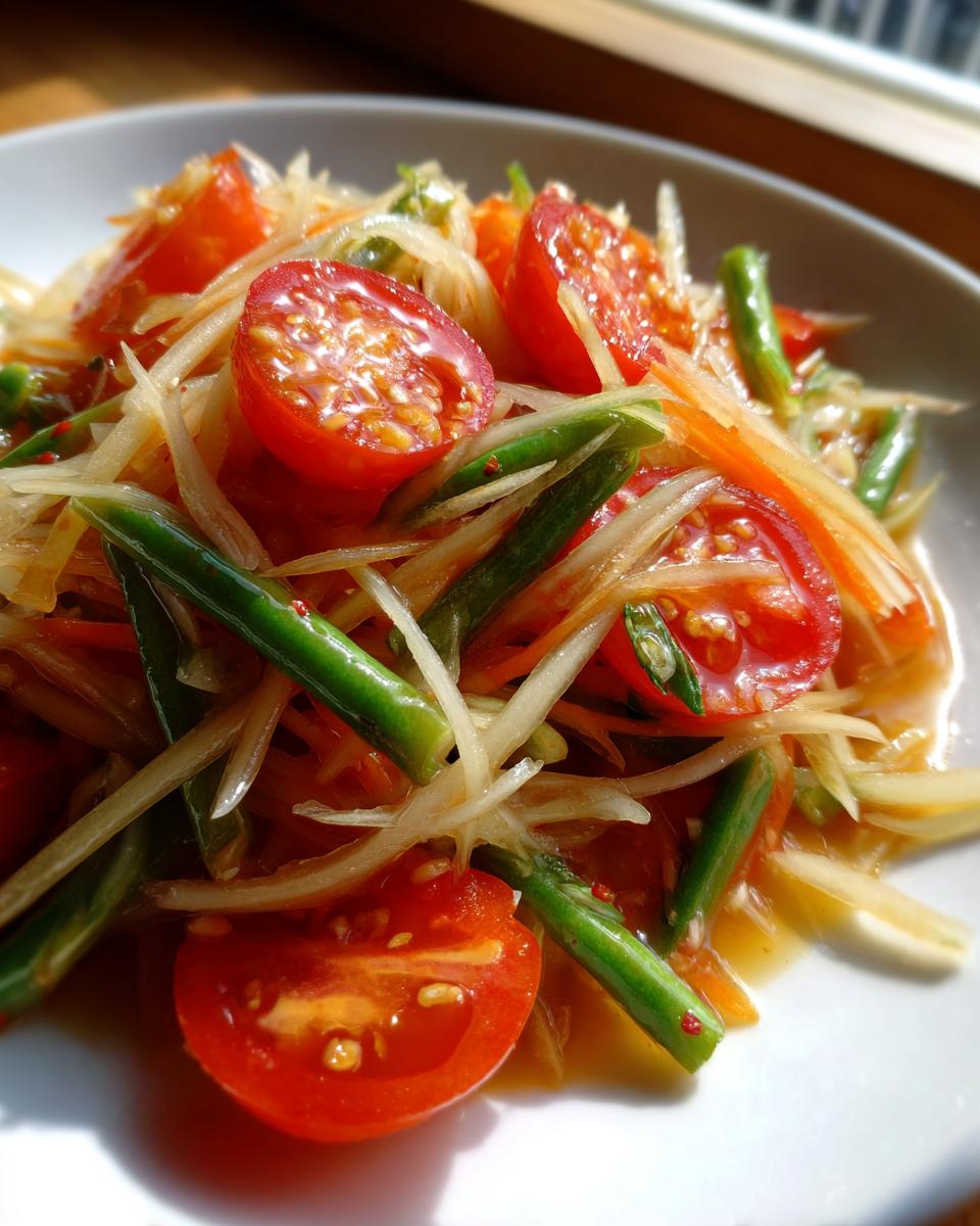 raw papaya salad - Other 4