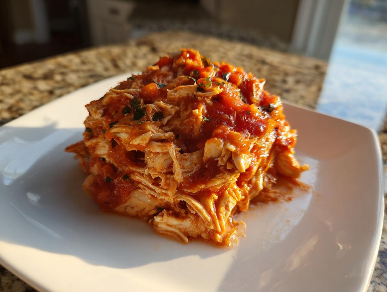 crockpot italian chicken - Featured